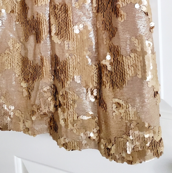 ARYNK gold sequin sleeveless dress - Picture 5 of 6